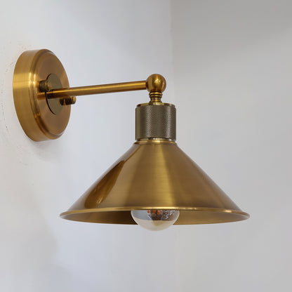 玄関灯 真鍮色ALLゴールド ポーチライト 防雨 屋外用　model02-allgold