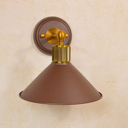 玄関灯 ブラウンゴールド ポーチライト 防雨 屋外用　model02-browngold