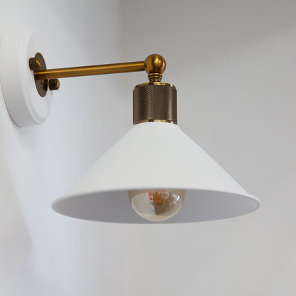 玄関灯 ホワイトゴールド ポーチライト 防雨 屋外用　model02-whitegold