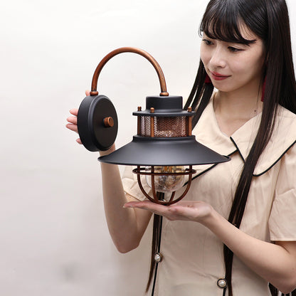 玄関灯 ブラックゴールド ポーチライト 防雨 屋外用 model03-blackgold